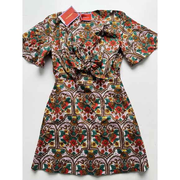 La DoubleJ Women's Peek-a-Boo Mini Dress Medium Made Italy - Picture 1 of 8